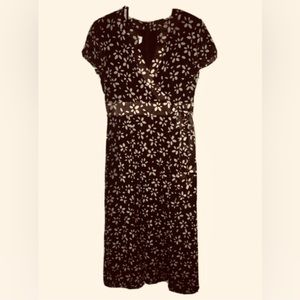 Talbots Silk Floral Dress Size 6 LIKE NEW